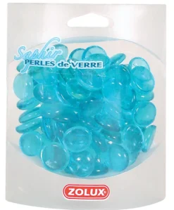 Discount ZOLUX Perles de verre pour aquarium coloris bleu saphir - 410 g