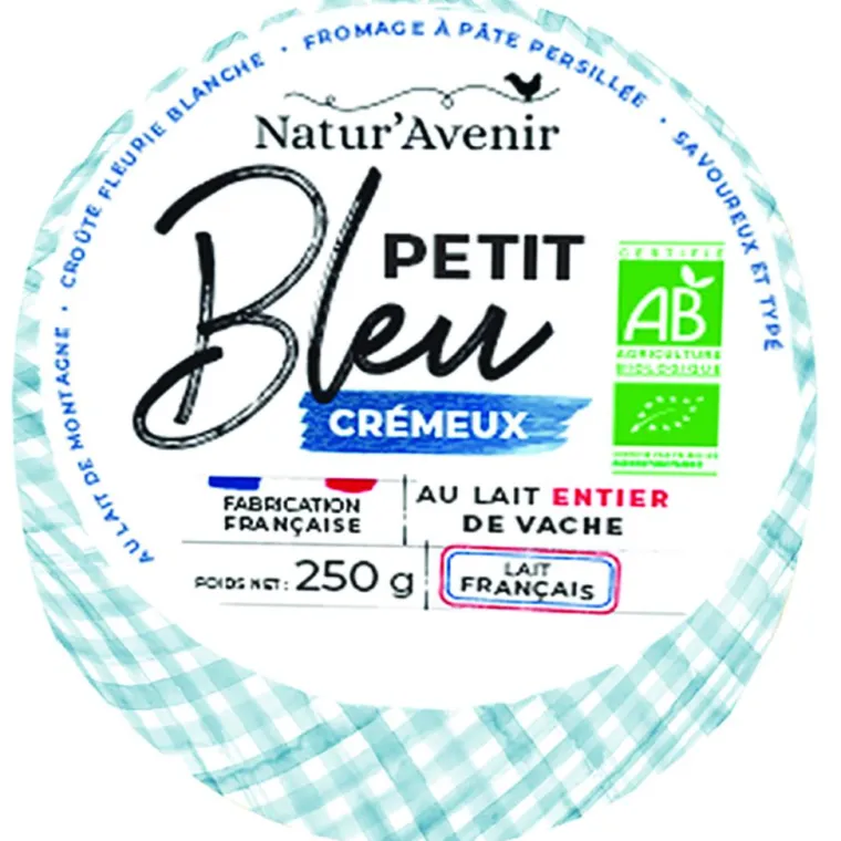 Discount NATUR'AVENIR Petit bleu 30% de matière grasse - 250 g