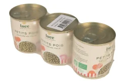 LUCE Petit pois bio - 3 x 200 g
