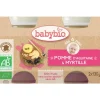 Discount BABYBIO Petits pots pomme et myrtille 2 x 130 g