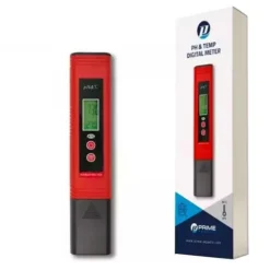 Hot BLUE CORAL pH mètre électronique & thermomètre, double fonction - PRIME AQUATIC, modèle digital