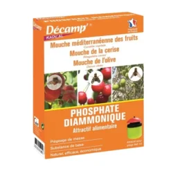 Clearance DÉCAMP' Phosphate diammonique pour mouches méditerranéennes 125 g 4,5x12x21 cm