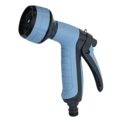 Sale BOTANIC® Pistolet en métal gainé - 7 jets avec débit réglable et gâchette verrouillable