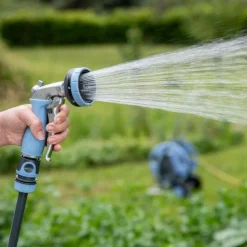 Discount BOTANIC® Pistolet premium - 8 jets avec débit réglable et gâchette verrouillable