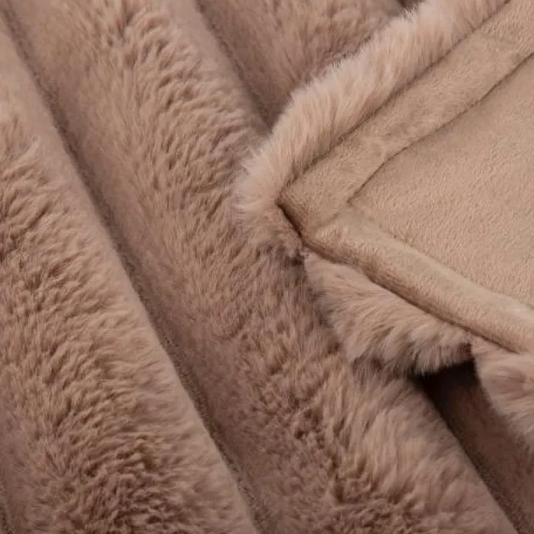 Clearance SCRUFFS Plaid pour chien et chat coloris taupe Aspen - 110 x 75 cm