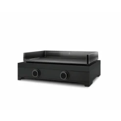 New FORGE ADOUR Plancha Modern gaz 60 coloris noir en acier - 65,5 x 57,3 x 23,8 cm