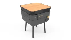 Hot FORGE ADOUR Plancha Nomad au gaz coloris noir en acier Nomad - 33,5 x 33,5 x 21,5 cm