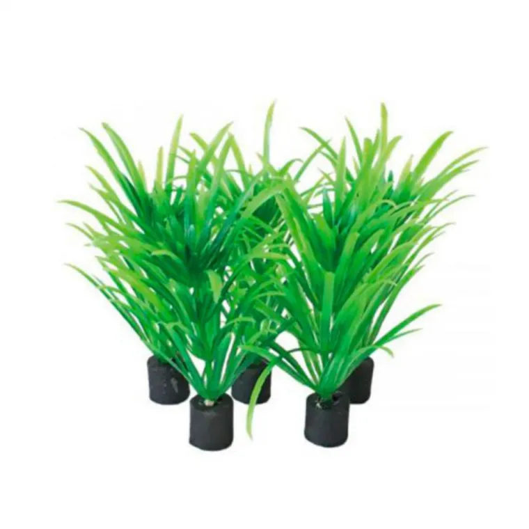 Clearance AQUADISTRIB Plante artificielle pour aquarium Nano Plugs, taille 5 cm, lot de 5 - SUPERFISH
