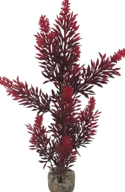 New LABEO Plante artificielle pour aquarium coloris jaune Élodée colorée