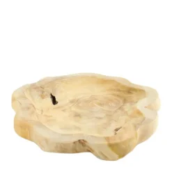 Online Plateau en bois de teck naturel - Ø 29 x H 4 cm