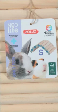 Best ZOLUX Pont articulé pour cobaye en bois coloris beige Neolife – Taille S