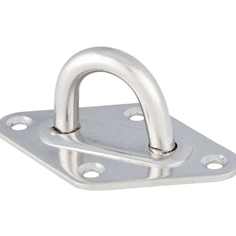 Best JARDILINE Pontet en inox sur platine losange Ø 8 cm