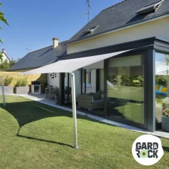 Clearance GARD & ROCK Pontet pour voile d'ombrage coloris gris en inox Gard&Rock - Ø 8 mm