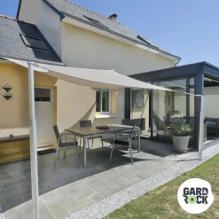 Clearance GARD & ROCK Pontet pour voile d'ombrage coloris gris en inox Gard&Rock - Ø 8 mm