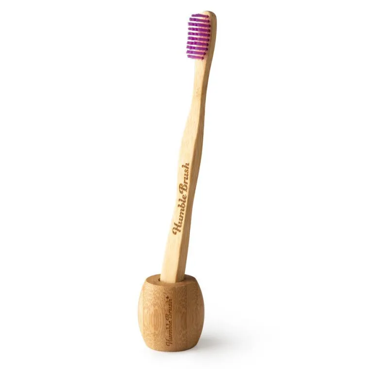 Online THE HUMBLE CO. Porte brosse à dents coloris beige en bambou