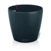 Discount LECHUZA Pot à réserve d'eau Classico Gris ardoise Ø.35 x H.33 cm