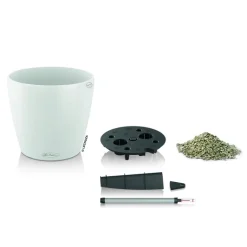 Best LECHUZA Pot à réserve d'eau Classico Blanc Ø.35 x H.33