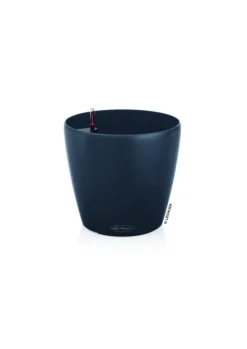 Discount LECHUZA Pot avec réservoir d’eau en polypropylène gris ardoise classico color 14 - Ø 15 × 13,5 cm