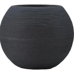 Hot CHAPELU FRERES Pot boule Granit gris Ø 40 x 33 cm de 30 L