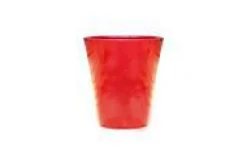 Pot coloris rouge en terre émaillée Sydney - Ø 45 cm