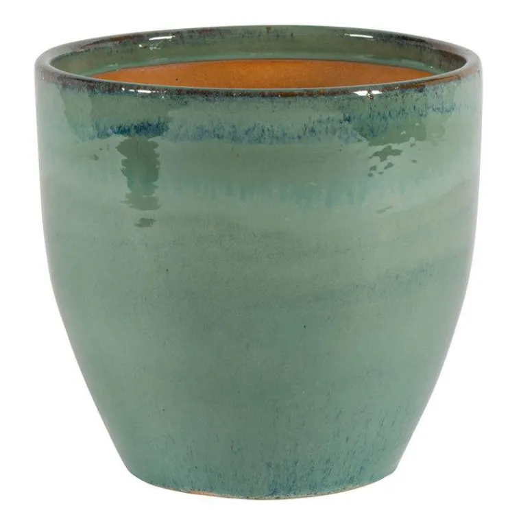 Hot PASSION FOR POTTERY Pot coloris vert Corsica - Ø 22 cm