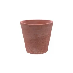 Discount ANTICOMESTIERE Pot conique Moderne de 8 L en terre cuite Ø 25 x 23 cm