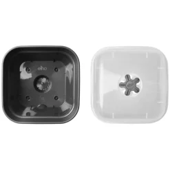 Online ELHO Pot de culture carré coloris living noir Green Basics Allin1 - 20 cm