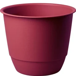 Clearance POETIC Pot en matière recyclée Joy 40 cerise - Ø 38,6 x H 31,2 cm