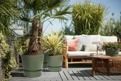 Best ELHO Pot Greenville rond de 13 L coloris vert Ø 30 x H 28 cm