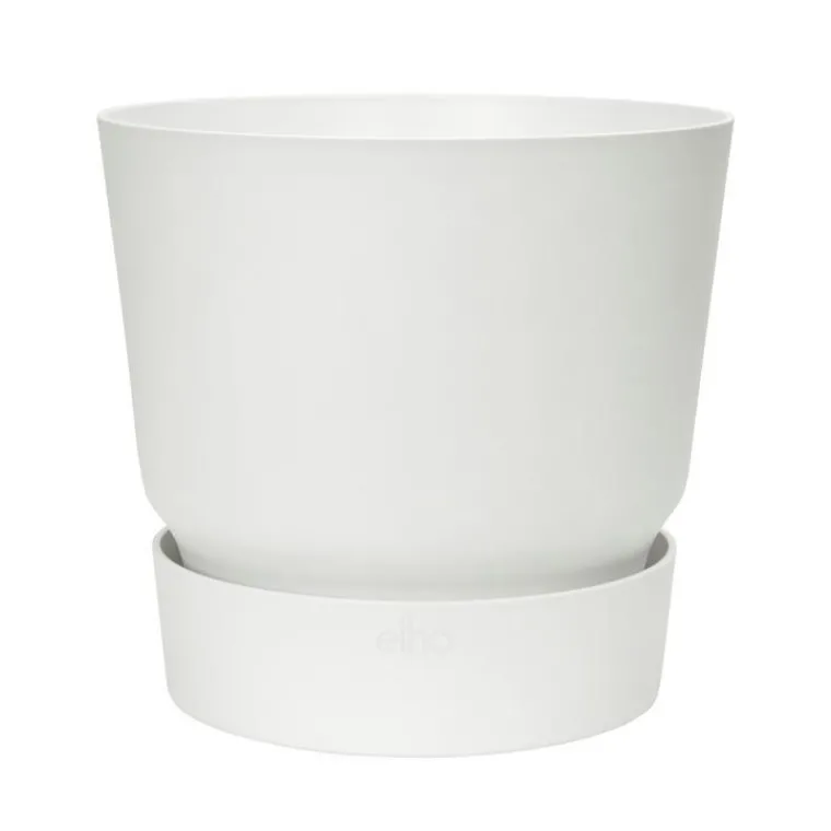 Outlet ELHO Pot Greenville rond de 31 L coloris blanc Ø 40 x H 37 cm