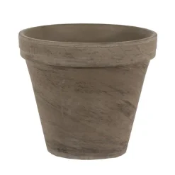 Hot NDT INTERNATIONAL Pot horticole coloris marron en terre cuite Basalt - Ø 19,9 cm