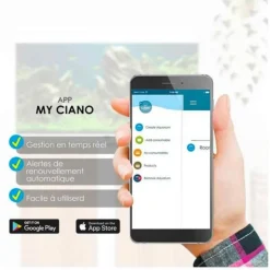 New BLUE CORAL Protege-poisson dosator résistant, CIANO - taille large L