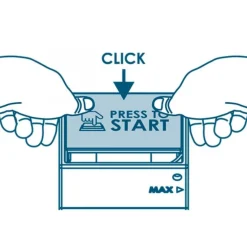 New BLUE CORAL Protege-poisson dosator résistant, CIANO - taille large L