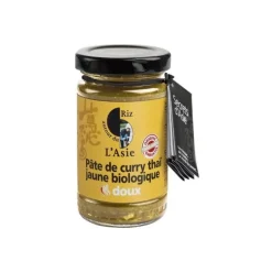 Discount AUTOUR DU RIZ Pâte de curry doux jaune bio 100g