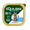 New EQUILIBRE & INSTINCT Pâtée pour chat stérilisé au saumon et aux courgettes Équilibre & Instinct - 85 g