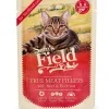 New SAM'S FIELD Pâtée pour chat stérilisé en sachet au bœuf et à la betterave - 85 g