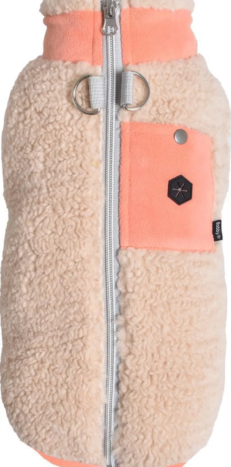 Online BOBBY Pull pour chien coloris corail Alpaga - Taille 45L