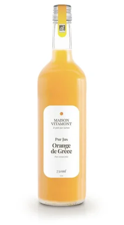 Hot VITAMONT Pur jus orange de Grèce bio – 75 cl