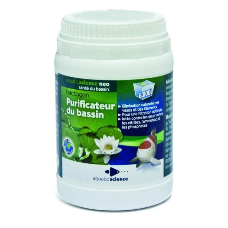 Outlet AQUATIC SCIENCE Purificateur de bassin Bactogen 150 gr