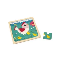 Clearance JANOD Puzzle Poulette Henriette - 9 pièces
