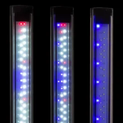 Outlet BLUE CORAL Rampe LED aquarium eau douce, duo Sunny & Plant, noir - AQUAEL Leddy Slim 2.0, 16 W