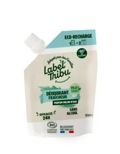Hot LABEL TRIBU Recharge de déodorant fraicheur bio - 100 ml