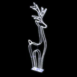 Discount FESTILIGHT Renne lumineux LED à lumière fixe blanc - 40 x 14 x 110 cm