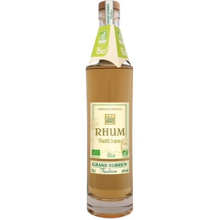 Sale GRAND RUBREN Rhum Ambré vieilli 3 ans 40° bouteille 70 cl