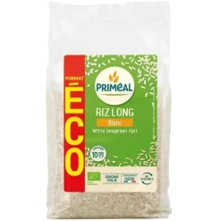 Outlet PRIMÉAL Riz long blanc italie bio en sachet Primeal - 2 kg