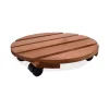 Discount LOUIS MOULIN Roule-plante rond en bois naturel Basics - Ø 37,5 cm