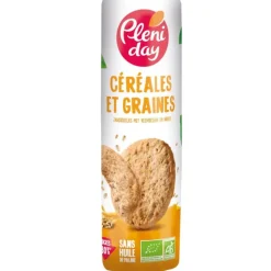 Sale PLENIDAY Sablés bio aux céréales et graines - 250 g