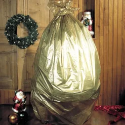 Discount HANDICAP INTERNATIONAL Sac à sapin compostable doré - pour sapins jusqu'à 2,20 mètres