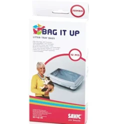 Outlet SAVIC Sacs pour bac à litière - 55 x 43 cm -12 sacs