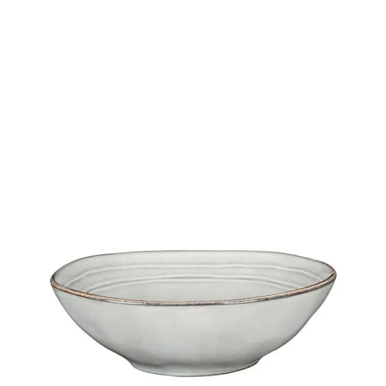 New EDELMAN Saladier Tabo coloris gris en grès - Ø 20 cm